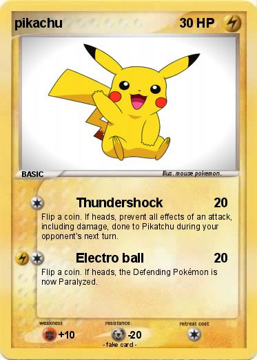 Pokemon pikachu