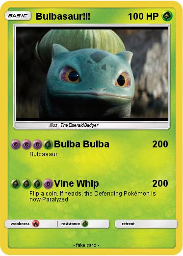Pokemon Bulbasaur!!!