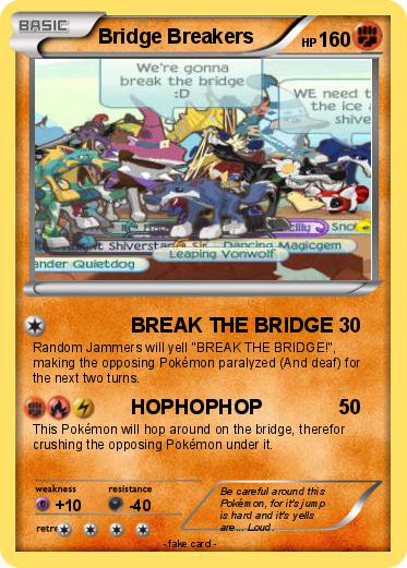 Pokemon Bridge Breakers