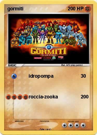 Pokemon gormiti