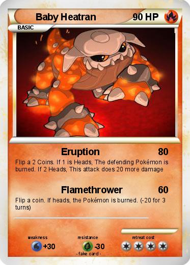 Pokemon Baby Heatran