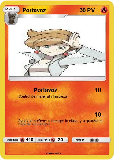Pokemon Portavoz