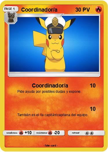 Pokemon Coordinador/a