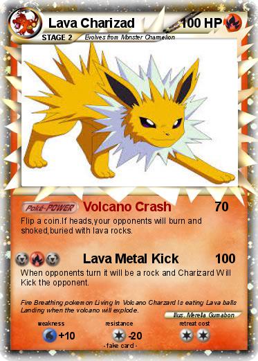 Pokemon Lava Charizad