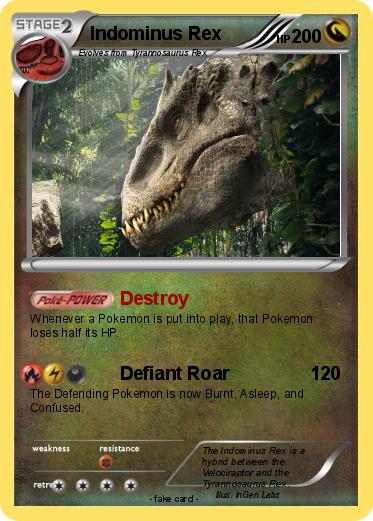 Pokemon Indominus Rex