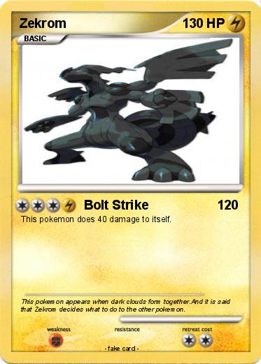 Pokemon Zekrom