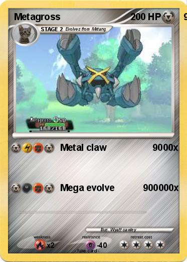 Pokemon Metagross                                                900