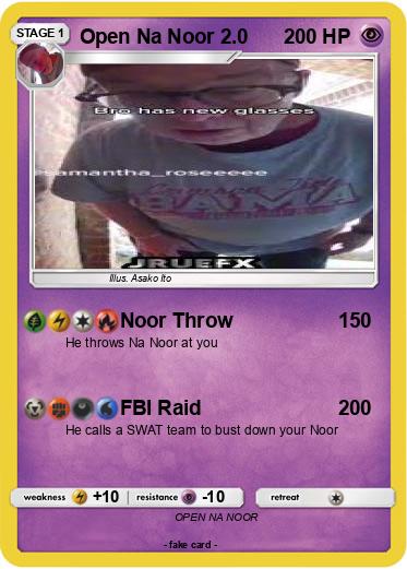 Pokemon Open Na Noor 2.0