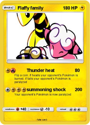Pokemon Flaffy family