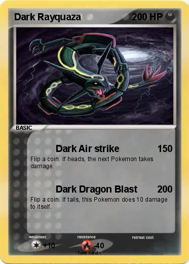 Pokemon Dark Rayquaza