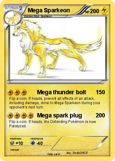Pokemon Mega Sparkeon
