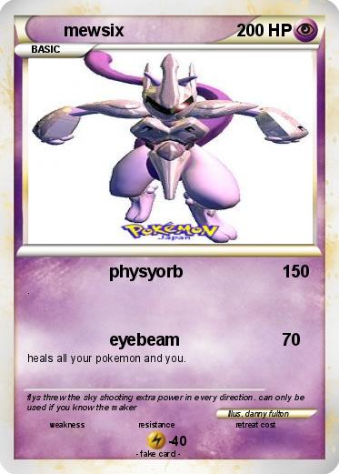Pokemon mewsix