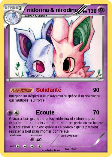 Pokemon nidorina & nirodino