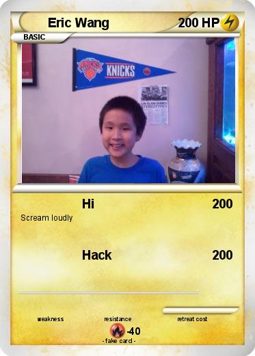 Pokemon Eric Wang