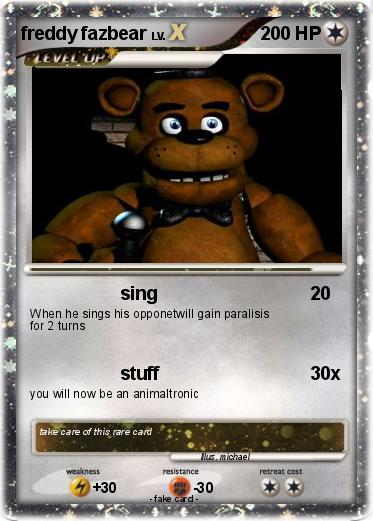 Pokemon freddy fazbear
