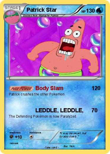 Pokemon Patrick Star