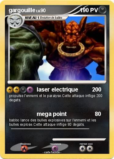 Pokemon gargouille