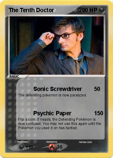Pokemon The Tenth Doctor