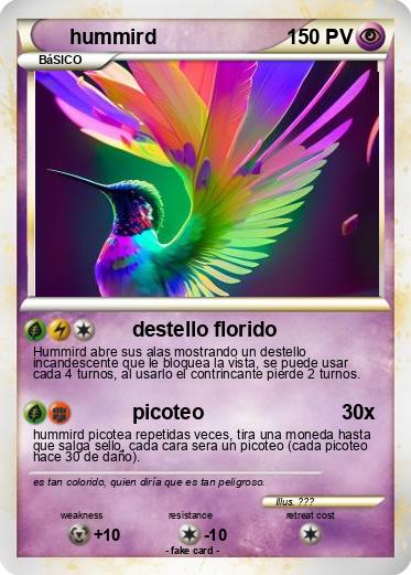 Pokemon hummird