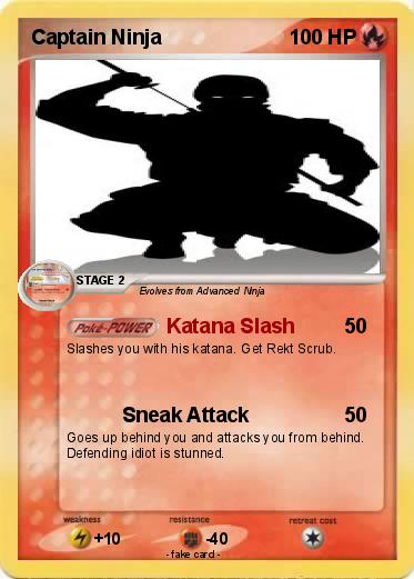 Pokemon Captain Ninja