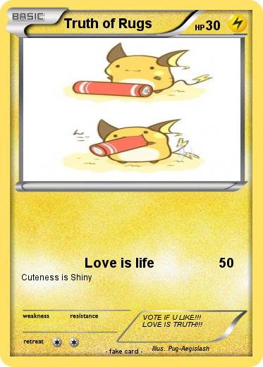Pokemon Truth of Rugs