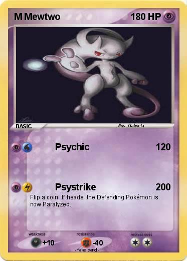 Pokemon M Mewtwo
