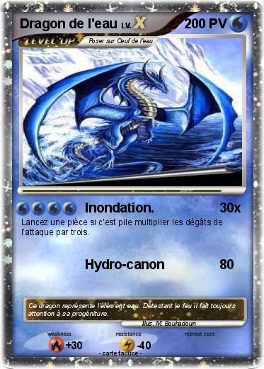 Pokemon Dragon de l'eau