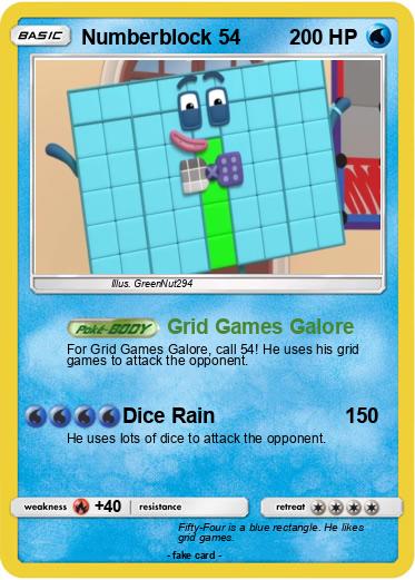 Pokemon Numberblock 54