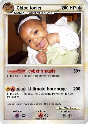 Pokemon Chloe todler