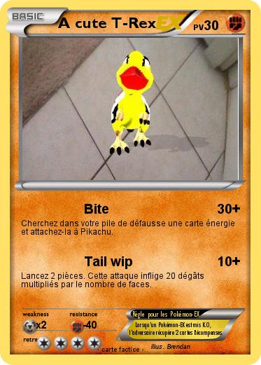 Pokemon A cute T-Rex