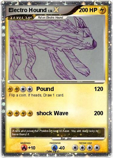Pokemon Electro Hound