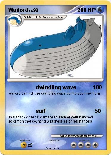 Pokemon Wailord