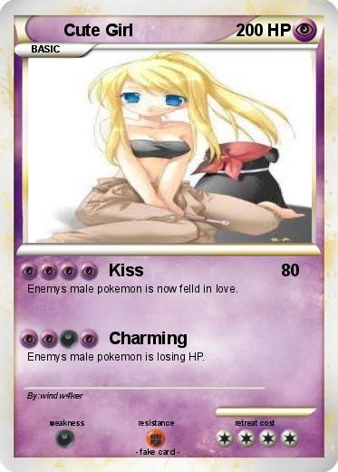 Pokemon Cute Girl