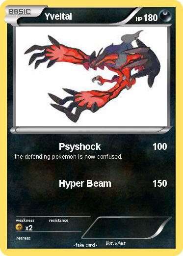 Pokemon Yveltal