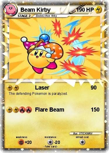 Pokemon Beam Kirby