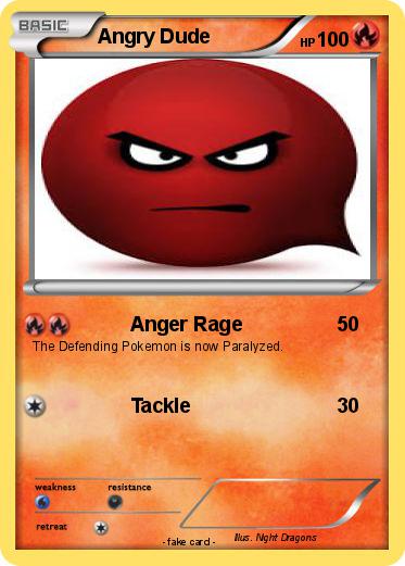 Pokemon Angry Dude