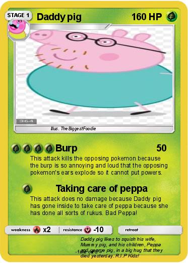 Pokemon Daddy pig