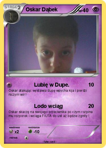 Pokemon Oskar Dąbek