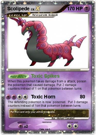 Pokemon Scolipede