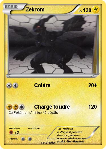 Pokemon Zekrom