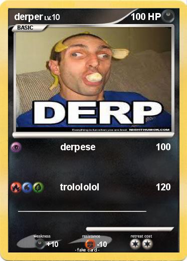 Pokemon derper