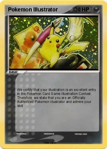 Pokemon Pokemon Illustrator