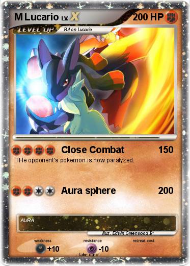 Pokemon M Lucario