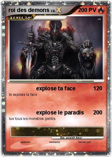 Pokemon roi des demons