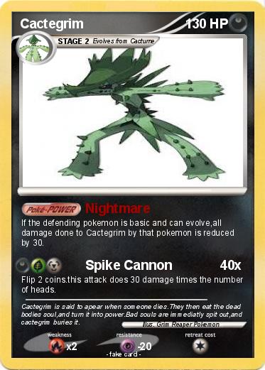 Pokemon Cactegrim