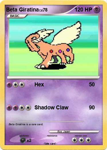 Pokemon Beta Giratina
