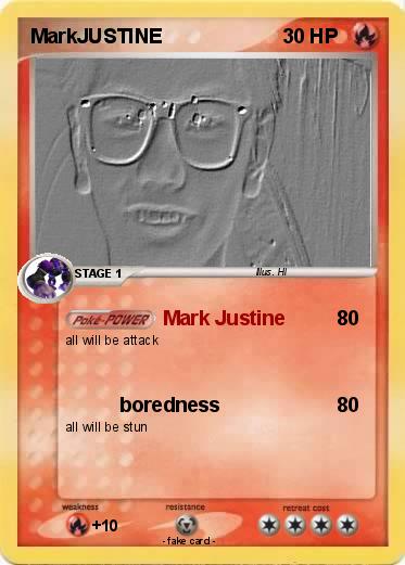 Pokemon MarkJUSTINE
