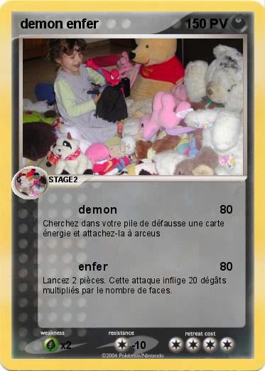 Pokemon demon enfer