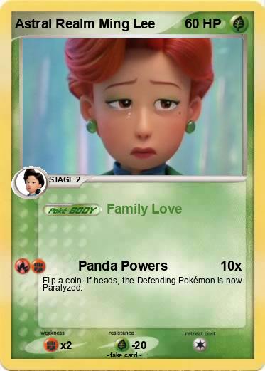 Pokemon Astral Realm Ming Lee