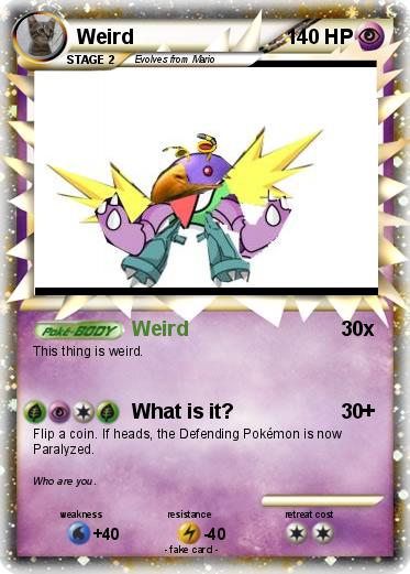 Pokemon Weird